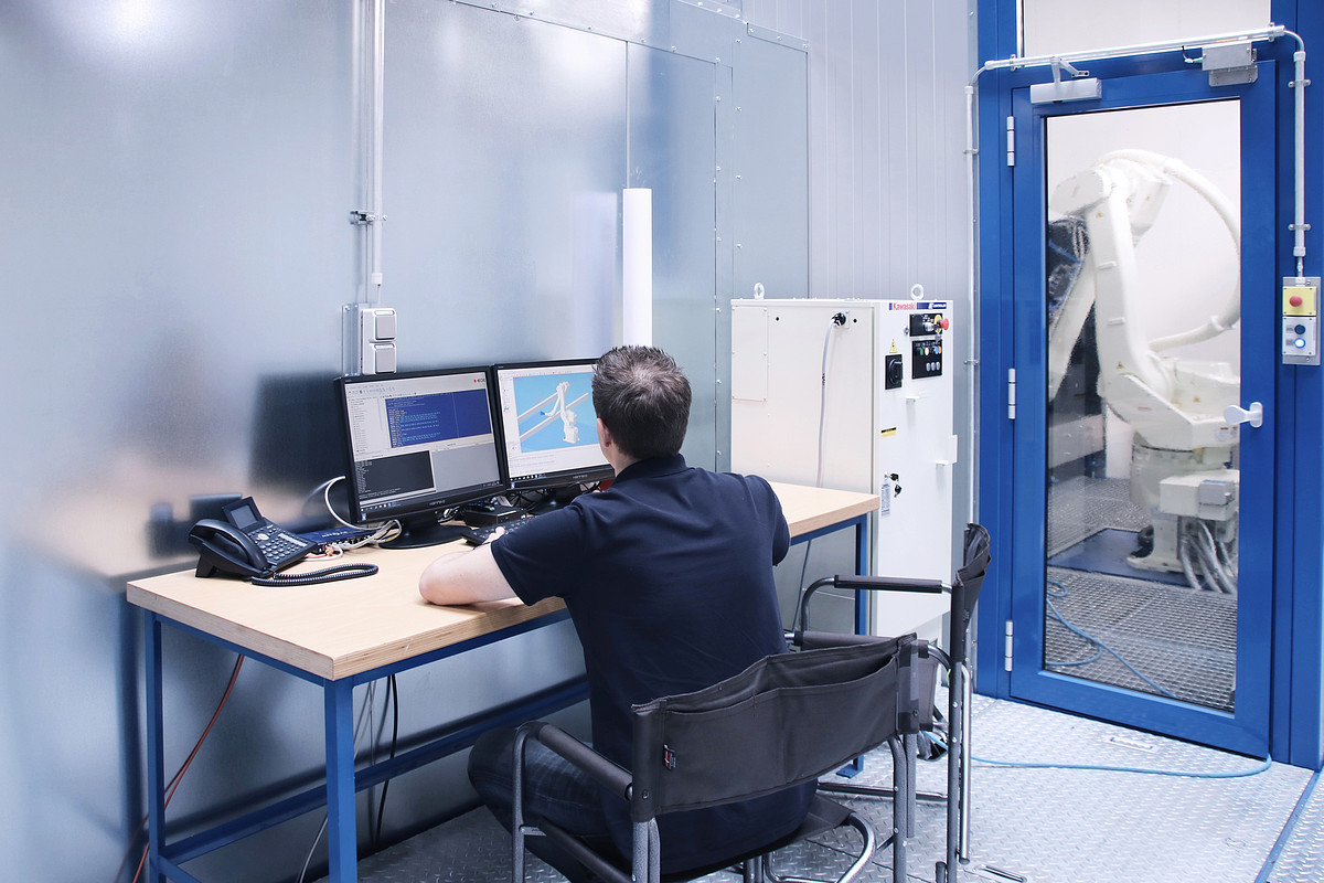 Lackiertechnikum von POMA Systems