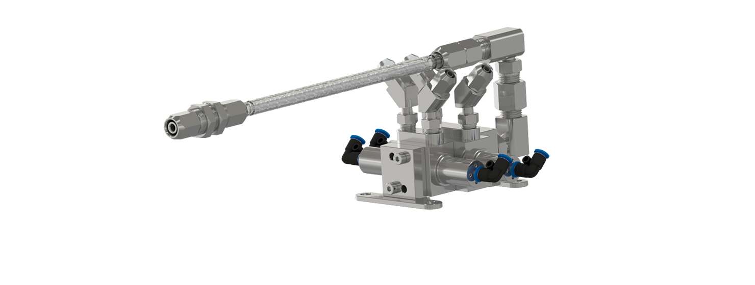 2kanaliger 2K Maschiner small valve light 2